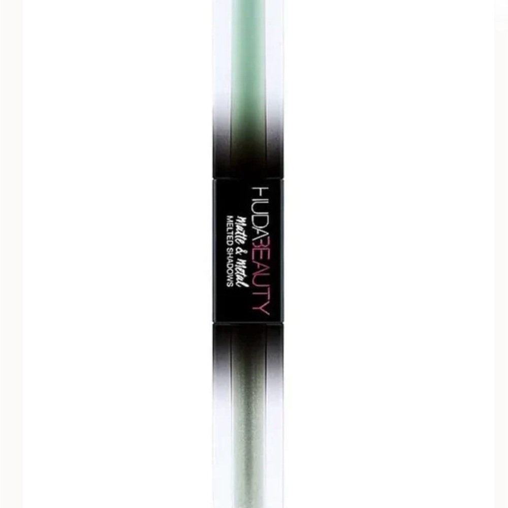 HUDA BEAUTY Matte & Metal Dual Ended Eyeshadow - Minted & Dinero  (BNIB)